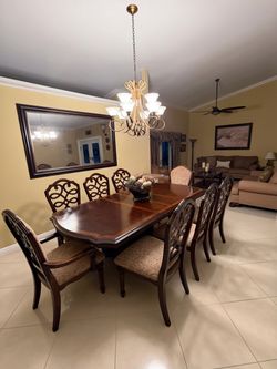 Traditional Formal Dining & Living Room Furniture Set – Complete Set