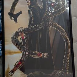 Spider-Man 2 (2004) Doc Ock Original Movie Poster 27x40 Inches with Frame