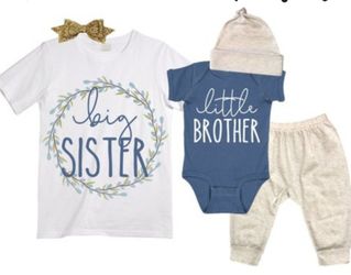 Brand New Never Used Big Sis Little Brother Combo