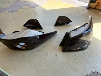 Smoked sonata tail light