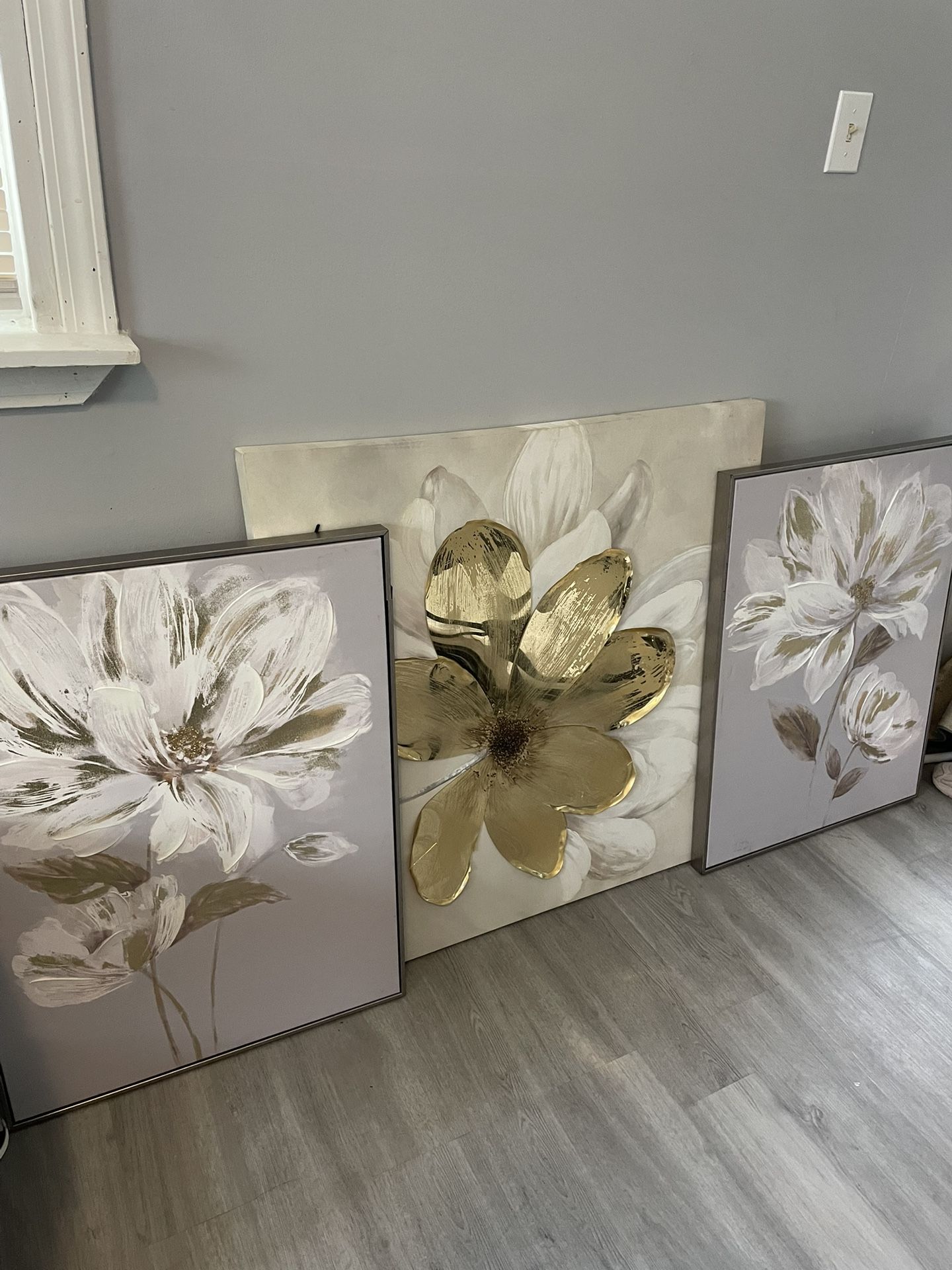 Flower Hanging Pictures for Wall