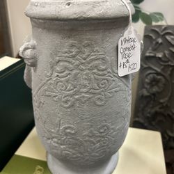 Vintage Cement Vase