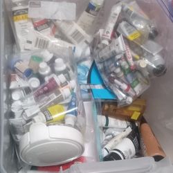 Acrylic And Oil Paints 
