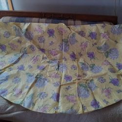 Round Outdoor Tablecloth 