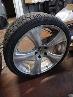 3 Tires And Wheels For Porsche cayenne