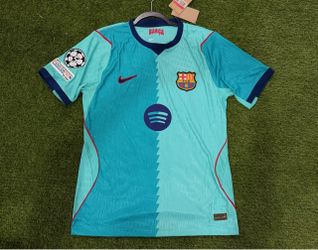 FC Barcelona Nike Third Jersey with UCL Patch