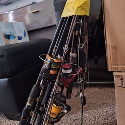 4 Carriles Para Pescar. all For $60.