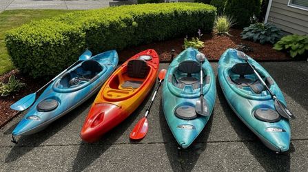 4 Kayaks, $300 each
