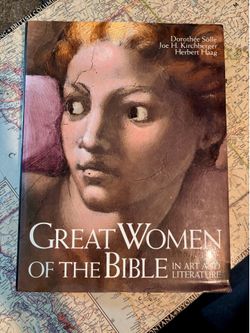 hardcover coffee table book Great Women of the Bible in Art and Literature