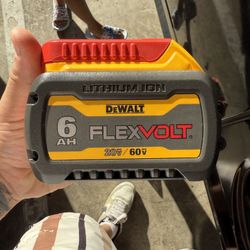 Dewalt 6ah -  Flex-Volt Brand New Battery 20v/60v Big Flexvolt Power Tools 6.0 Ah Battery 