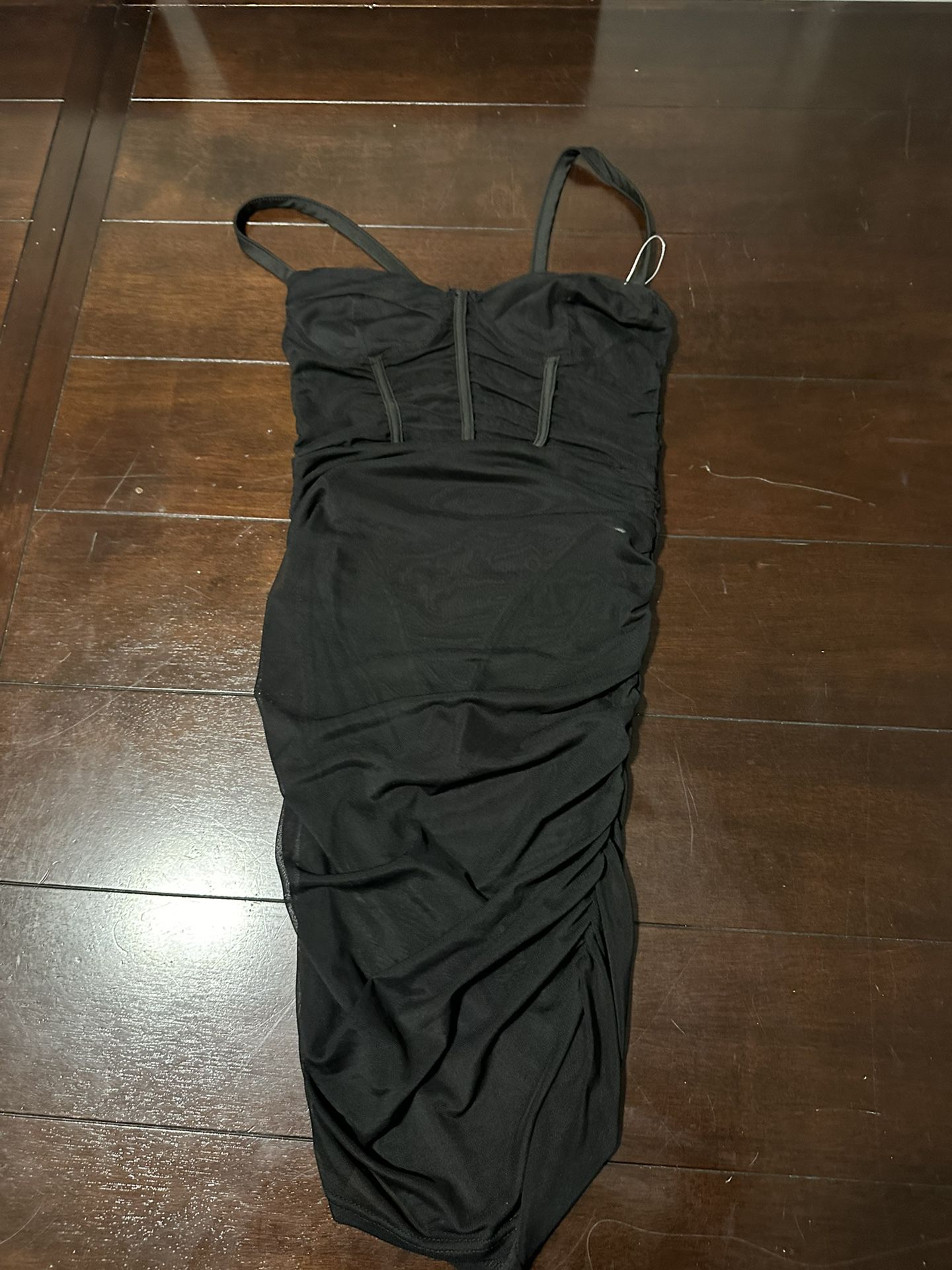 Black Sexy Sheer Dress