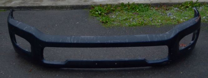 USED REF#M157 || 2019-2026 DODGE RAM 2500 || FRONT METAL BUMPER COVER ONLY