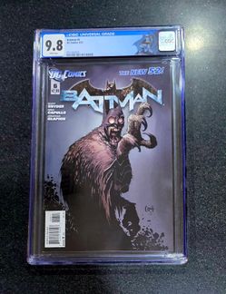 Batman 6 new 52 cgc 9.8
