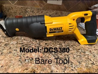 Dewalt 20v Reciprocating Sawzall • New• DCS380