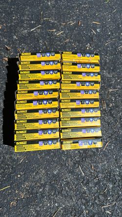 DeWalt 23ga Pin Nails 1 3/4- 2” 20 Packs 