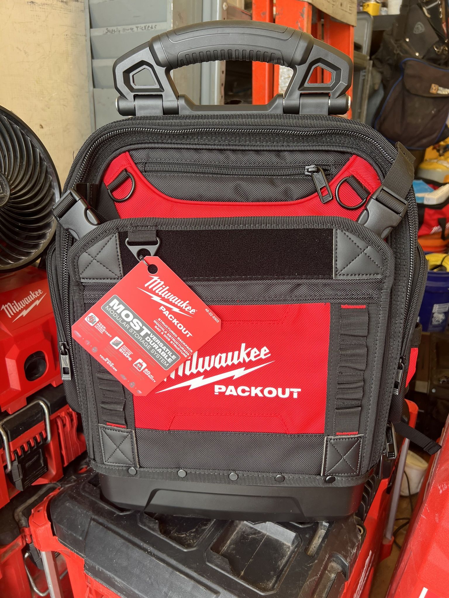 Milwaukee Structured Packout Backpack