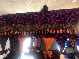 Fire place cover Halloween