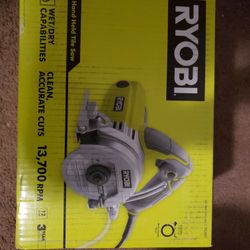 RYOBI 4inch Held Tile Saw 