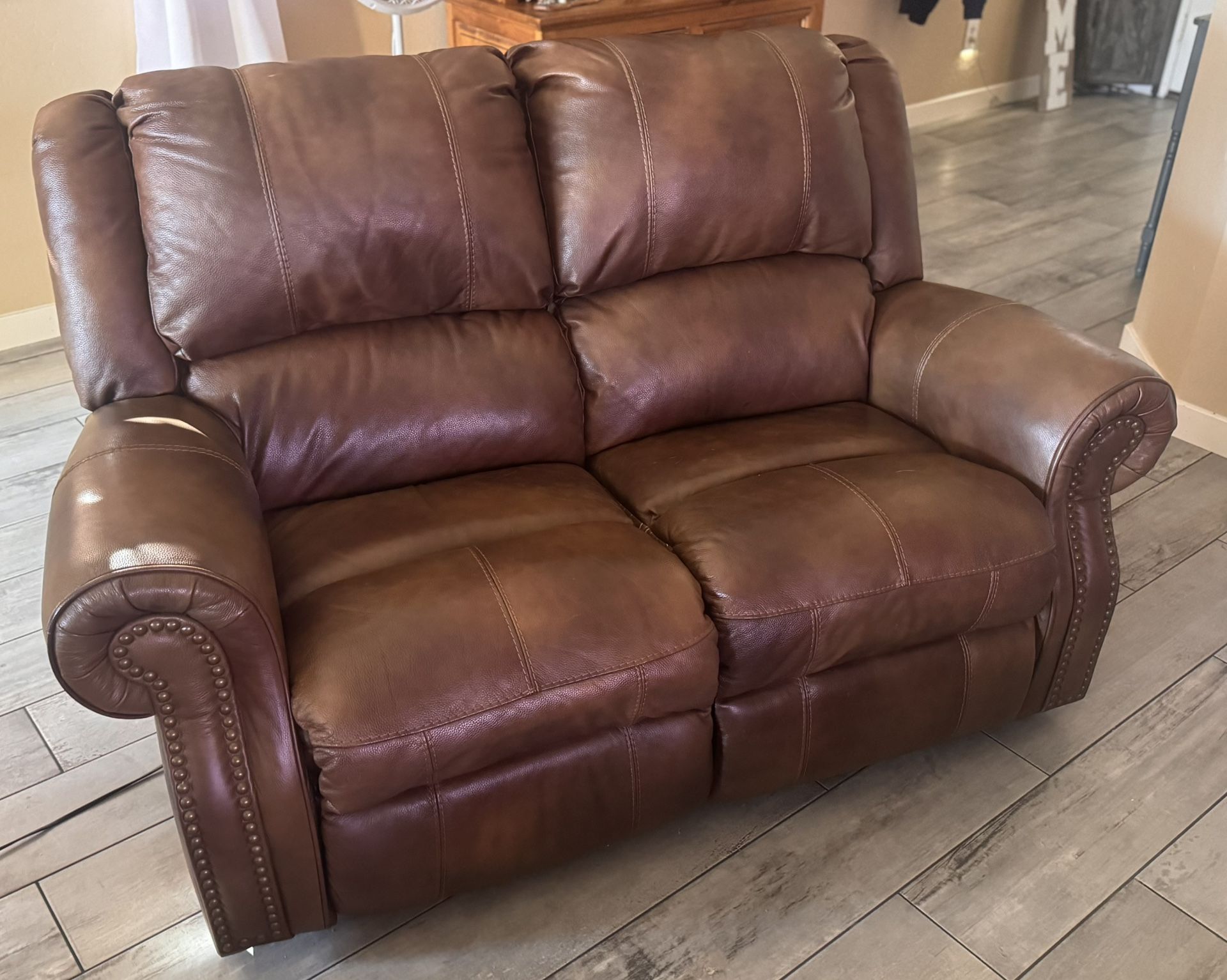 2 Beautiful Electric Sofa/Love Seats and 1 Electric Rocker/Recliner