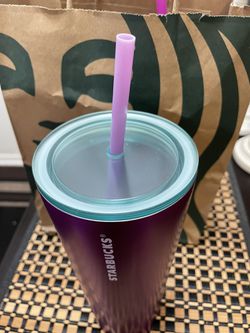Blue Cactus Starbucks Cup Straw Cover for Sale in Moreno Valley, CA -  OfferUp