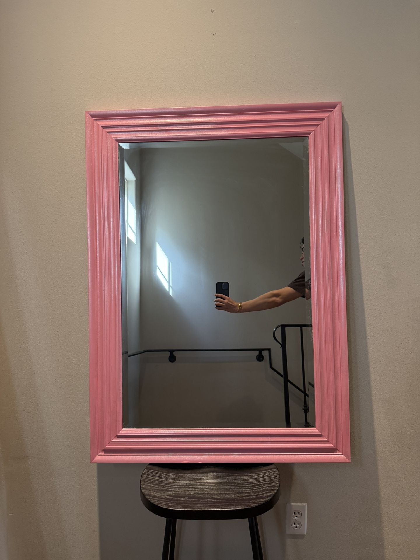 Pink Wall Mirror