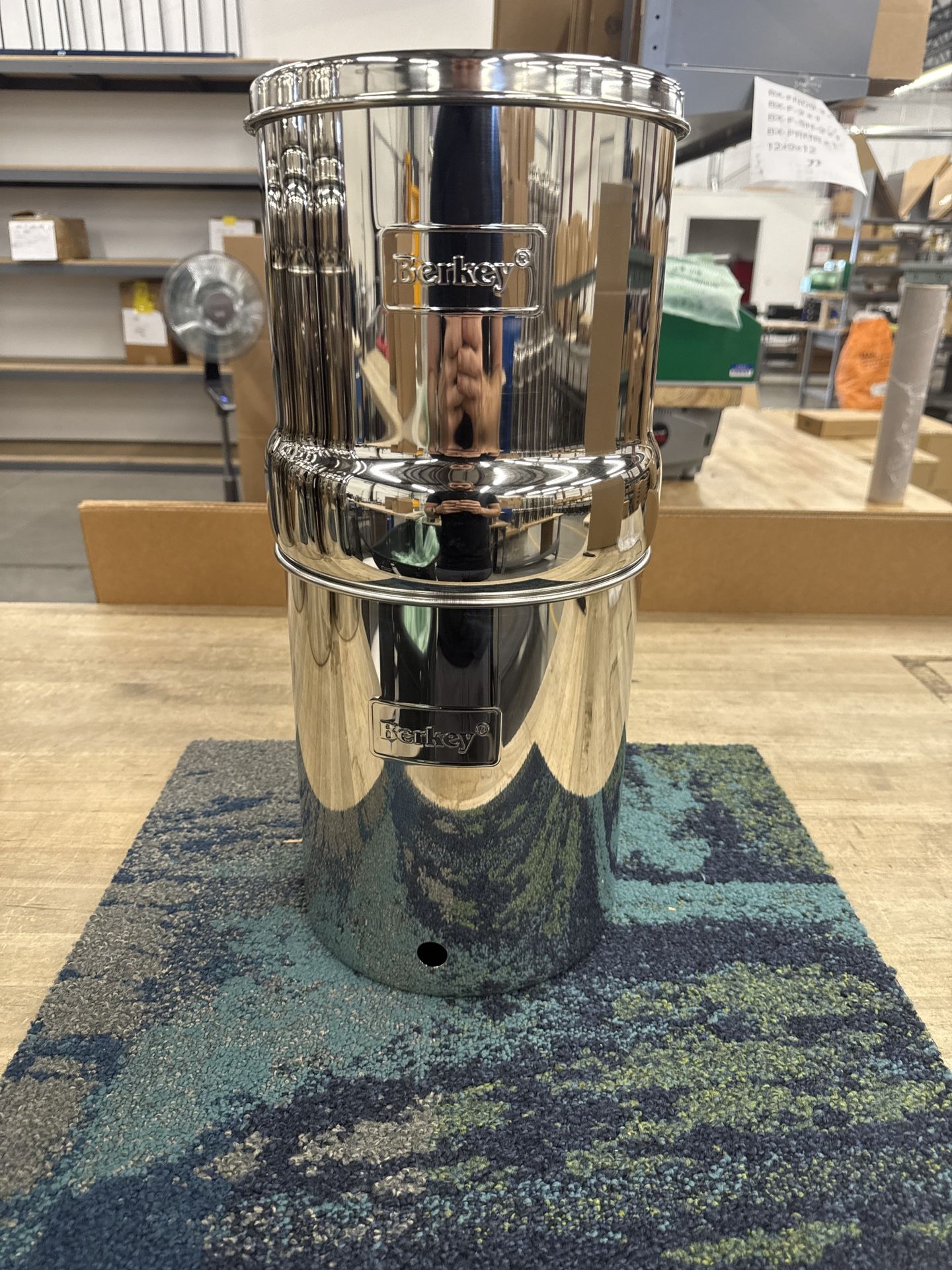 Big Berkey 2.25 Gallon Gravity Fed Water Filter No Filters