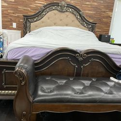 Wooden Bedroom Set 6pcs  Luxury Superior Quality 