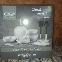 4.Qt Stock Pot + Lid