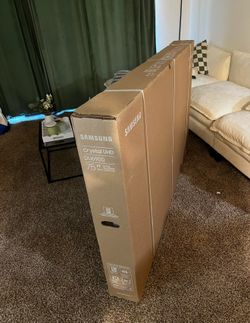 75” Samsung Crystal UHD
