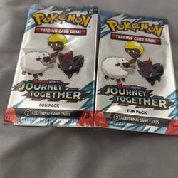 Unopened Journey Together Fun Packs (2)