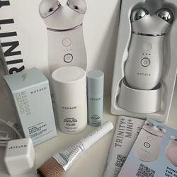 TRINITY + STARTER KIT - SMART MICROCURRENT FACIAL TONING KIT SUPER ANTIOXIDANT BOOSTER SERUM - ANTIOXIDANT-RICH FACIAL SERUM