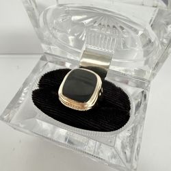 10k Onyx Gentlemen's Ring 