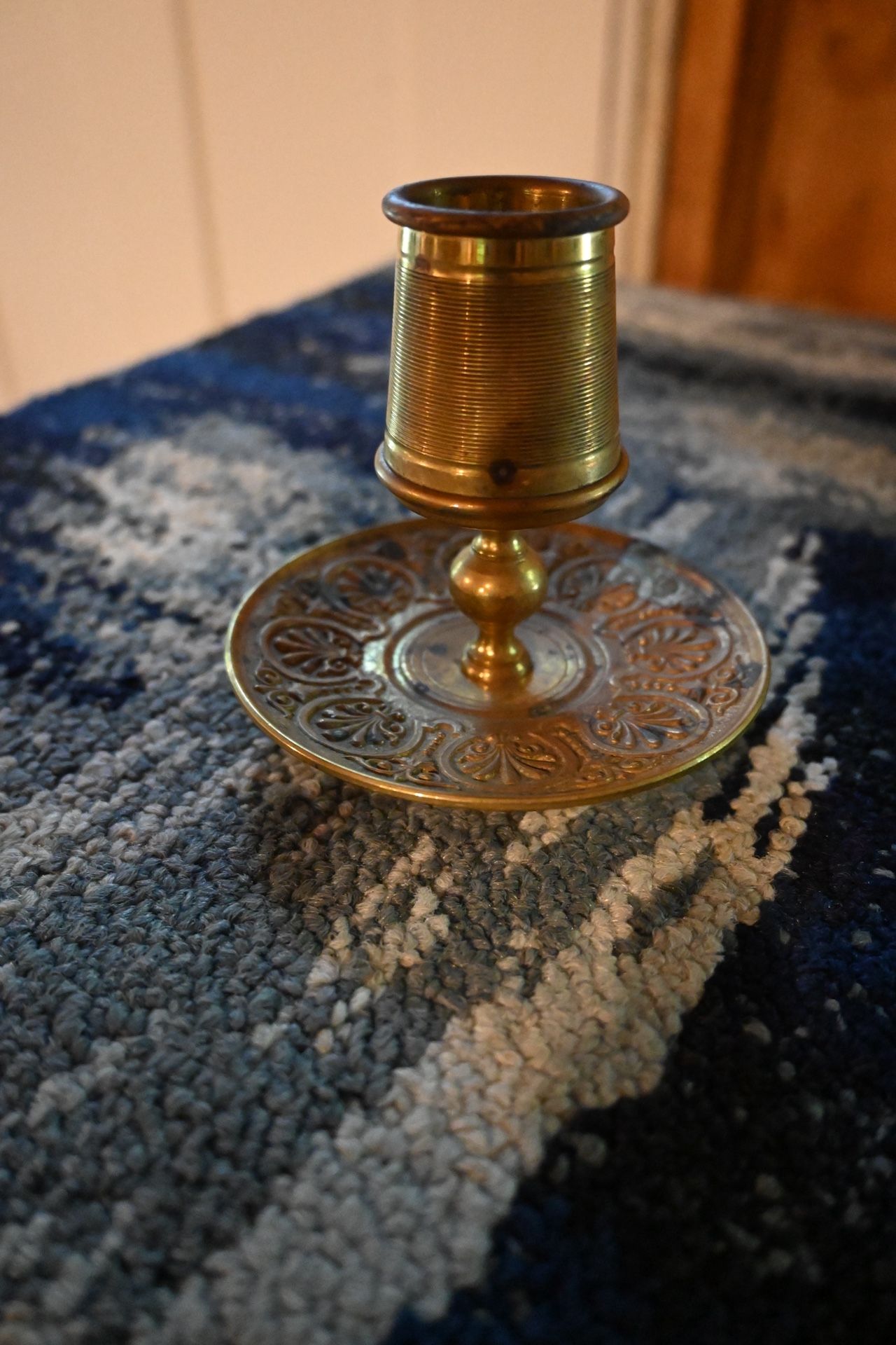 Antique Match Safe, Brass