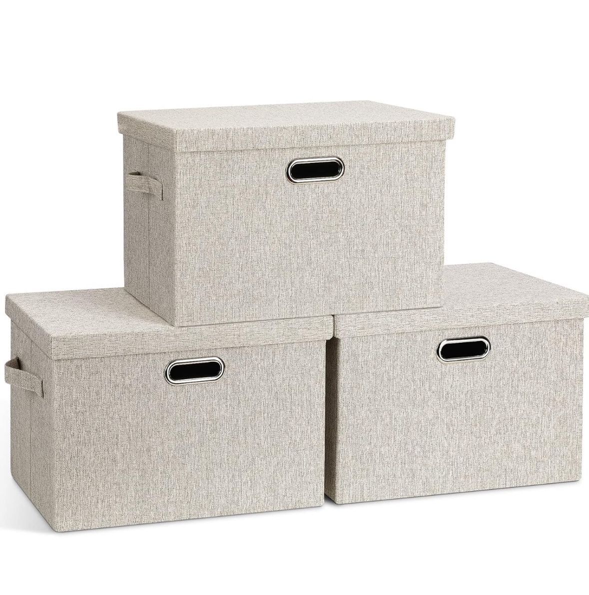 Large Cloth Storage Bins