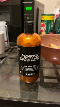 Lush Pumpkin Spice Latte shower Gel