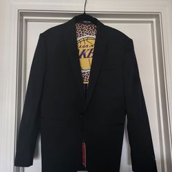 Express MEN LAKERS suit jacket 38S slim