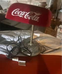 Retro Coca-Cola lamp