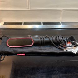 TYMO Hair Straightener Brush – Pink/Black 