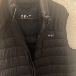 dkny puffer sweater/jacket