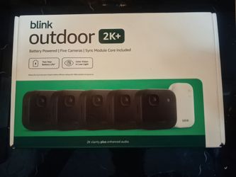 Brand New Blink Outdoor 2K+ 5 Camera Security System | Retail $350