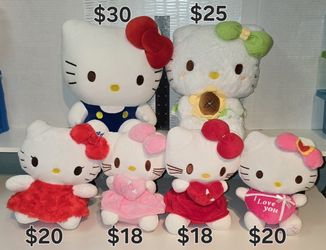 Hello Kitty Plushies