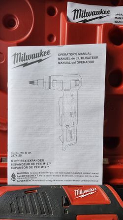 Milwaukee M12 PEX EXPANDER