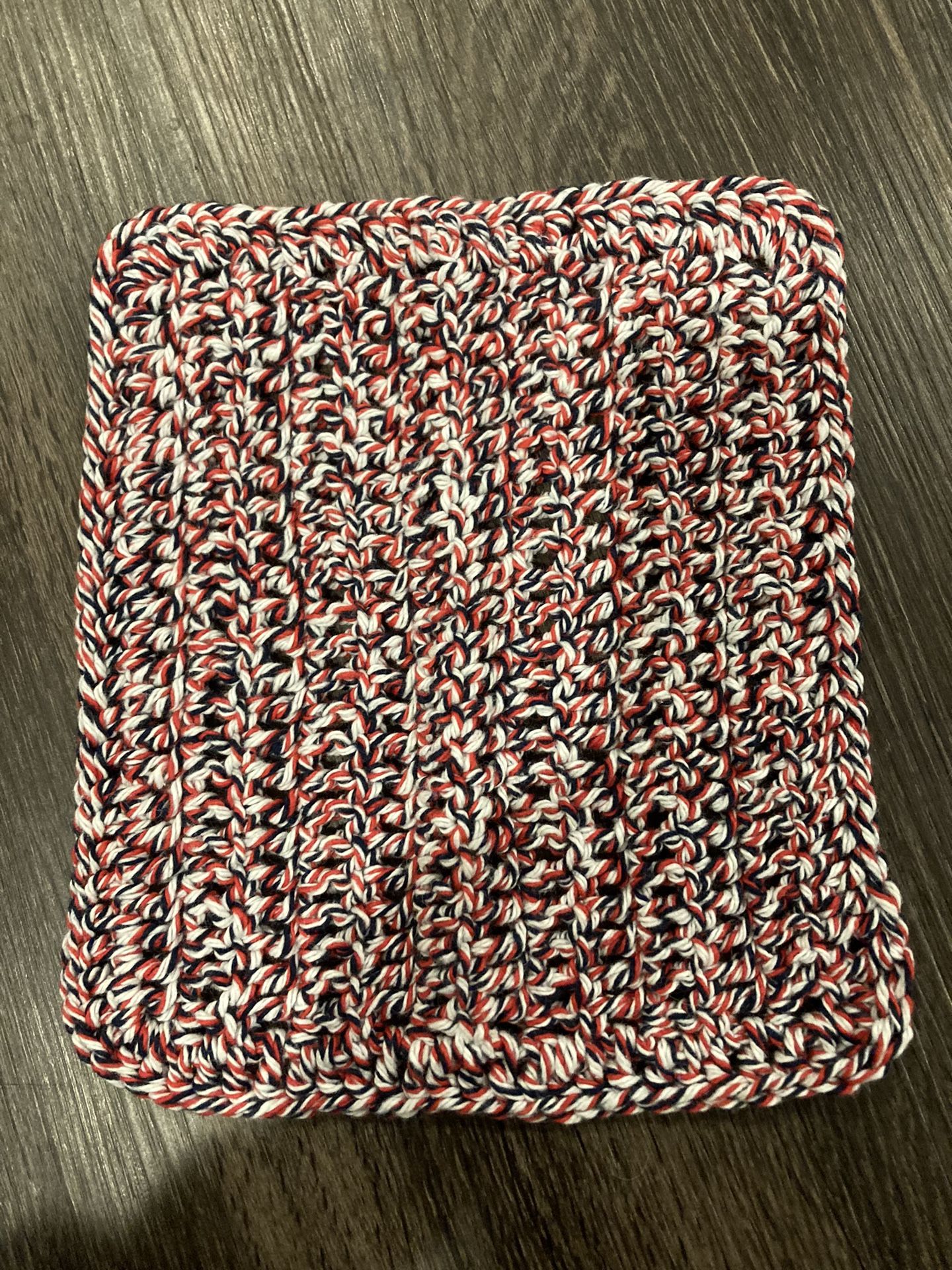 Red, White & Blue Wash Cloth