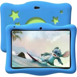 Kids Tablet, 10 Inch Tablet for Kids, 2GB+32GB Android 12 Kids Tablets with Case, WiFi, Parental Control, Dual Camera, Games, Bluetooth, Learning Tabl
