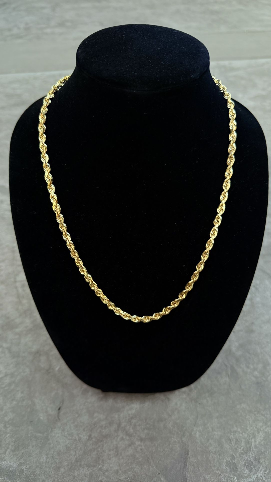 14k Gold Rope Chain