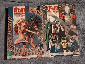 Doom Patrol Vertigo Book One And 2 Paperback Thick DC Comics