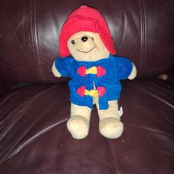 Vintage Paddington Plush Bear Mint Condition