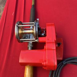 Elec-Tra-Mate 612PM with Penn Senator 114H (6/0) and Heavy Duty Big Game Roller Rod