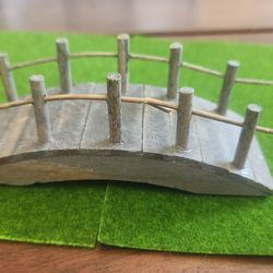 New Miniature Fairy Garden Wooden Bridge