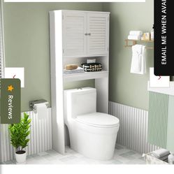 “Tangkula” Over The Toilet Storage Cabinet